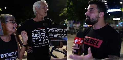 Israeli Leftists OBLITERATE Rebel News 'Journalist' in Explosive Showdown! 