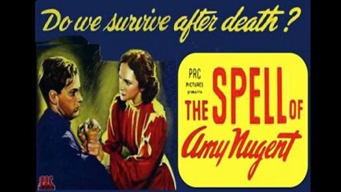 THE SPELL OF AMY NUGENT 1941 Grieving Man Gets Involved with Evil Spiritualists FULL MOVIE VHS Copy