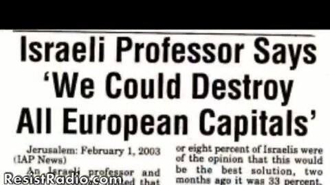 The Samson Option is terrorist Israels Nuclear Blackmail over the World