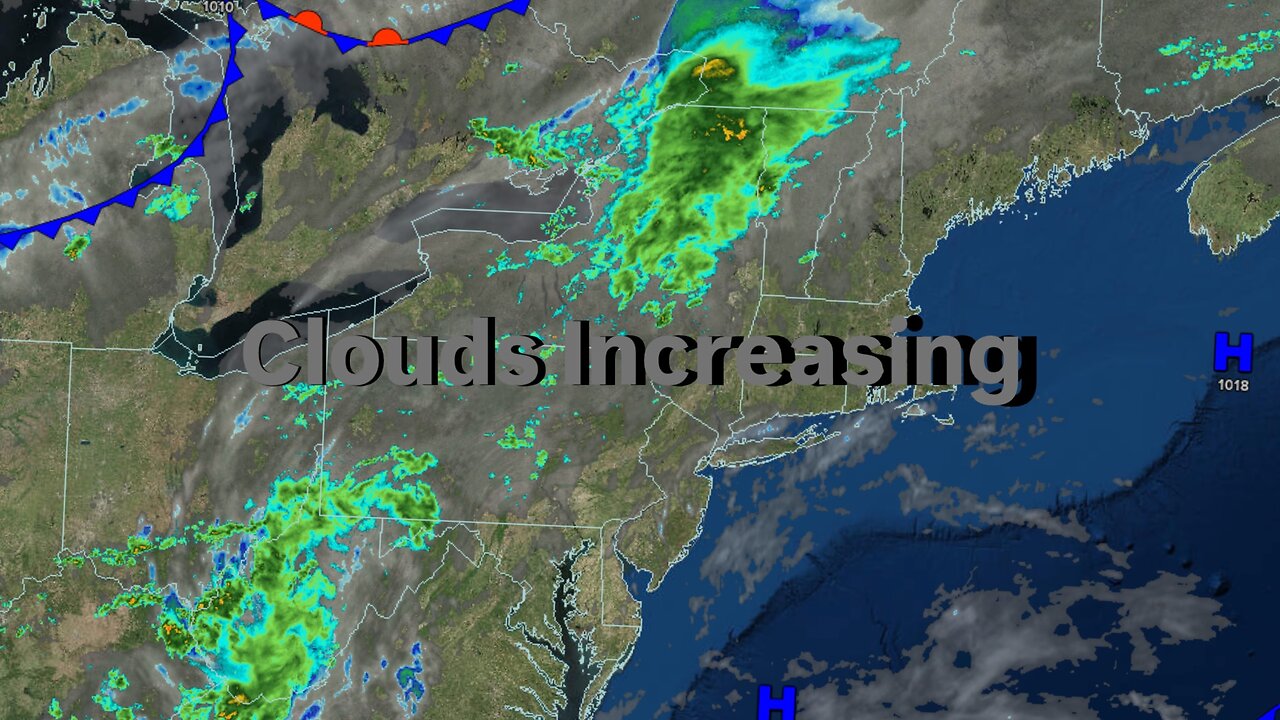 Clouds Increasing