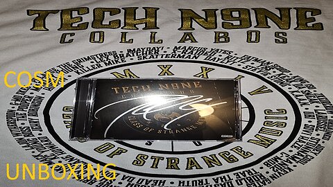 Tech N9ne Collabos COSM Unboxing