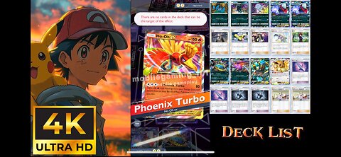 [4K Full Game] Pokémon TCG Pocket Step-Up Battle #2 (Expert) DarkEevee VS Ho-Oh & Lugia ex Deck