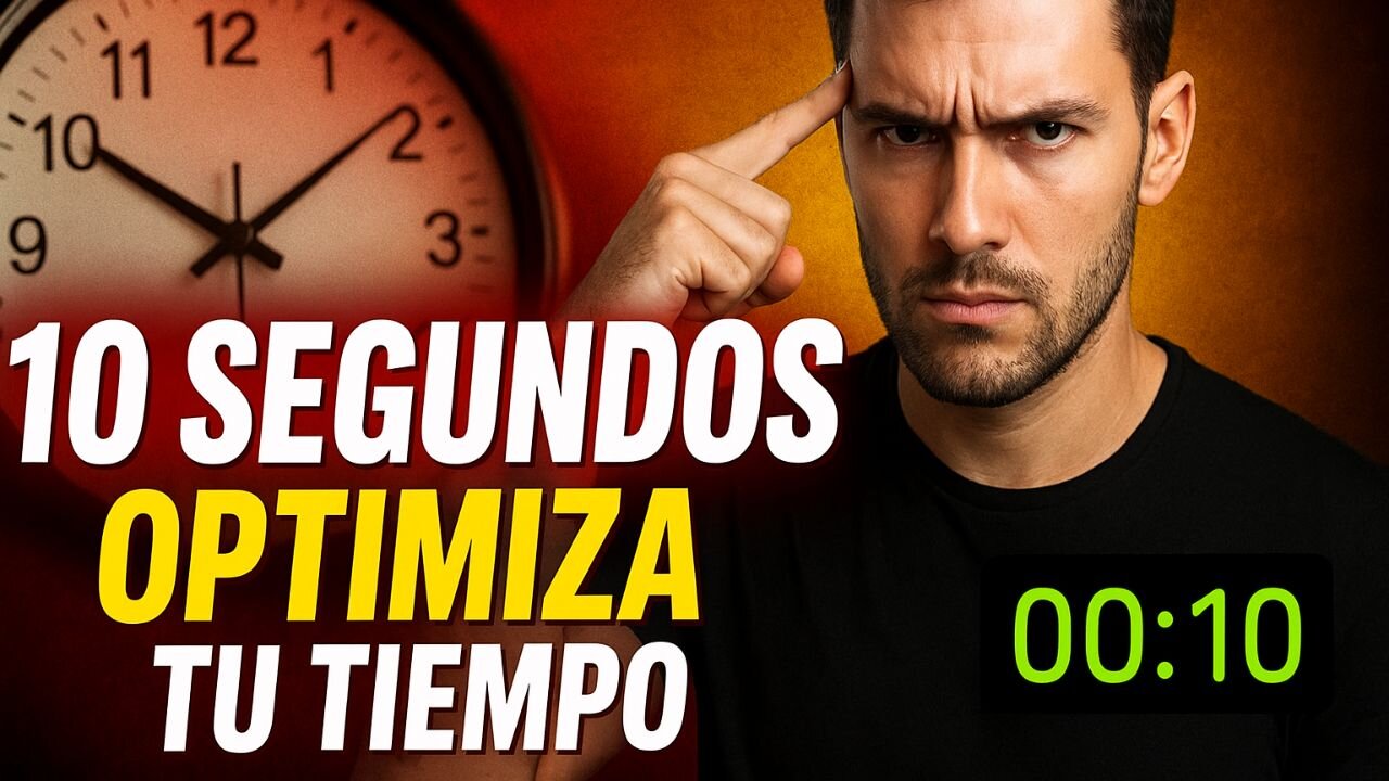 Cómo OPTIMIZAR tu TIEMPO en 10" (Método mental de alto rendimiento)