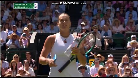 Aryna Sabalenka stops match to help an ill member of the crowd Wimbledon 2025