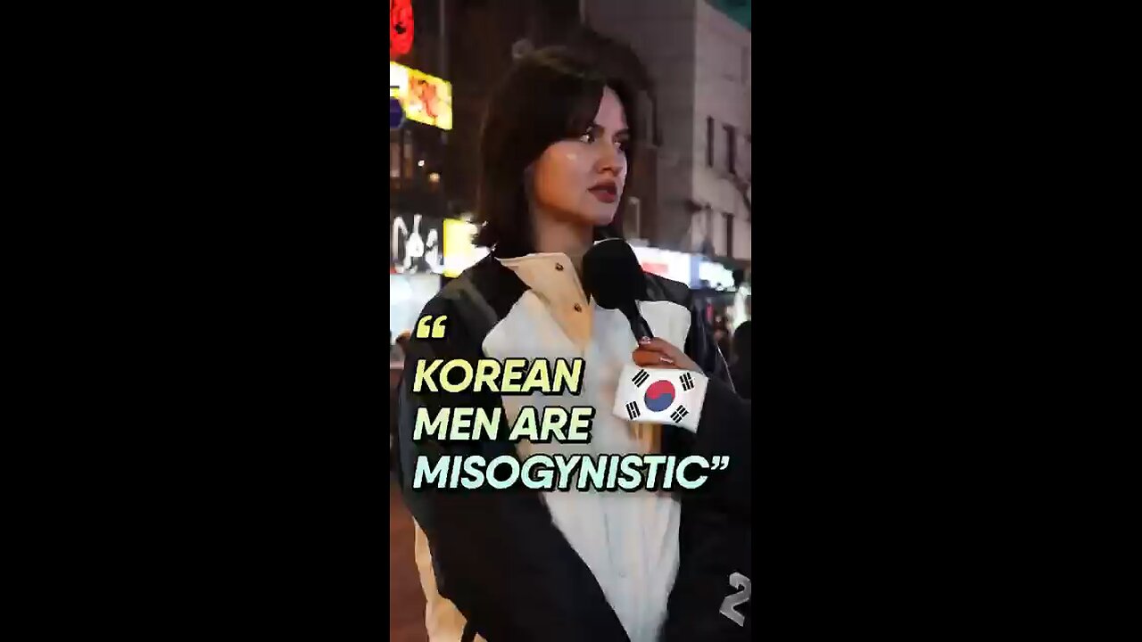 Korean men are misogynistic 💀 #korea #streetinterview #dating