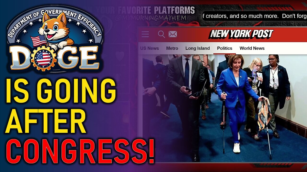 Elon and D.O.G.E. have announced their next target for corruption investigations... Congress.