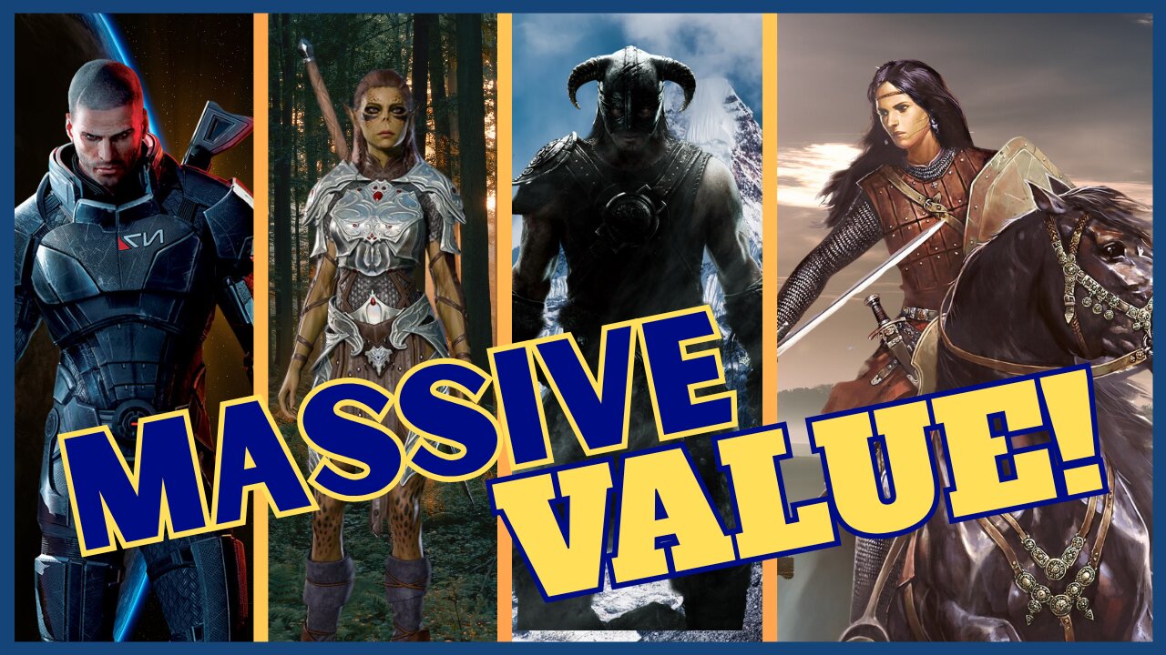 RPGs Worth HUNDREDS of Hours | BEST Bang for Your Buck! (Patient Gaming Picks)