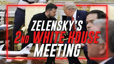 Trump Welcomes Zelensky To White House— Ukrainian Dictator Made Sure To Wear A Suit!