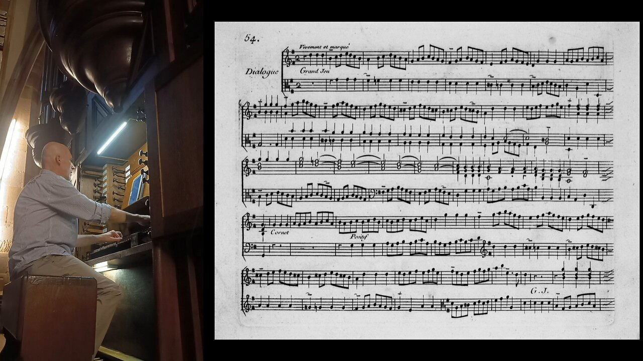 J.-F. Dandrieu: Dialogue en G. Ré Sol majeur (1739)
