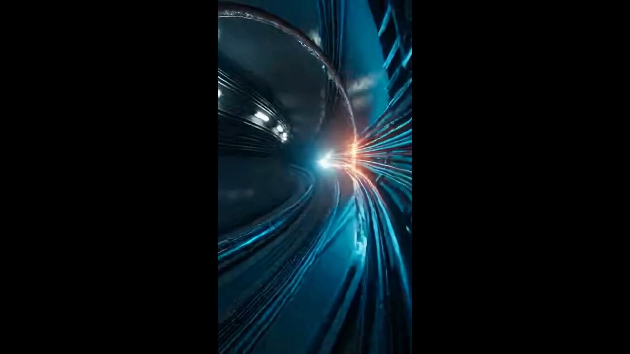 Joseph Martelli goes through a portal at CERN. Pay attention to CERN