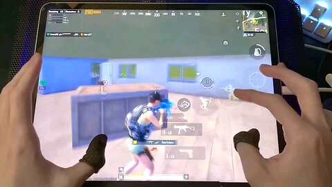 6 fingers game play iPad handcam #PUBGMOBILE