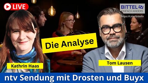 ntv-Sendung - Drosten und Buyx - Die Analyse mit Kathrin Haas und Tom Lausen - 16.03.2025
