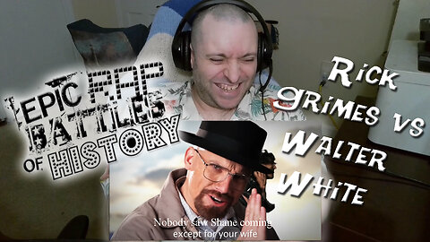 Epic Rap Battles Of History | Rick Grimes vs Walter White | First Time Reacting