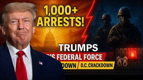 Trump’s D.C. Force Makes 1,000+ Arrests in Under a Month