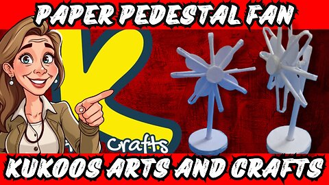 How to Make a Pedestal Fan with Paper | DIY Mini Paper Fan Model