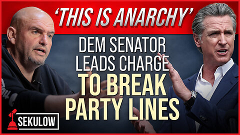 ‘This is Anarchy’: Dem Senator Leads Charge to Break Party Lines