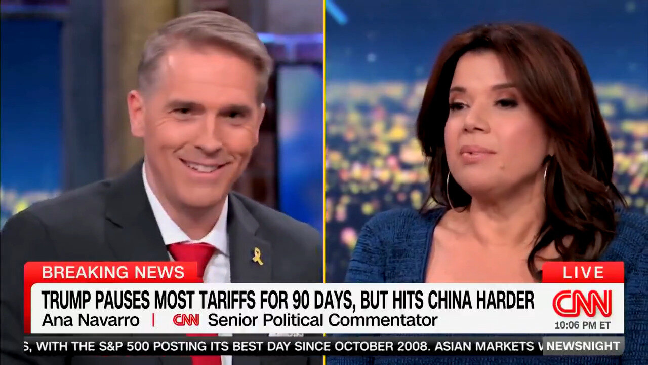 Scott Jennings Zings Ana Navarro About 'Hormonal' Kamala Harris And Hillary Clinton