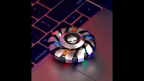 Luminous Metal Gyroscope, Creative Gift for Kids Adults