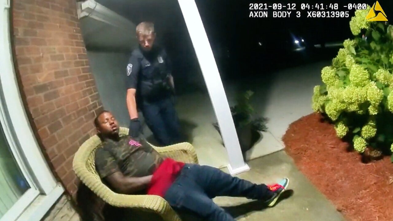 How Sleeping on a Porch Got Him a Felony - Michigan Bodycam