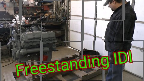 Engine Stand Skid for a 6.9 IDI Part 2