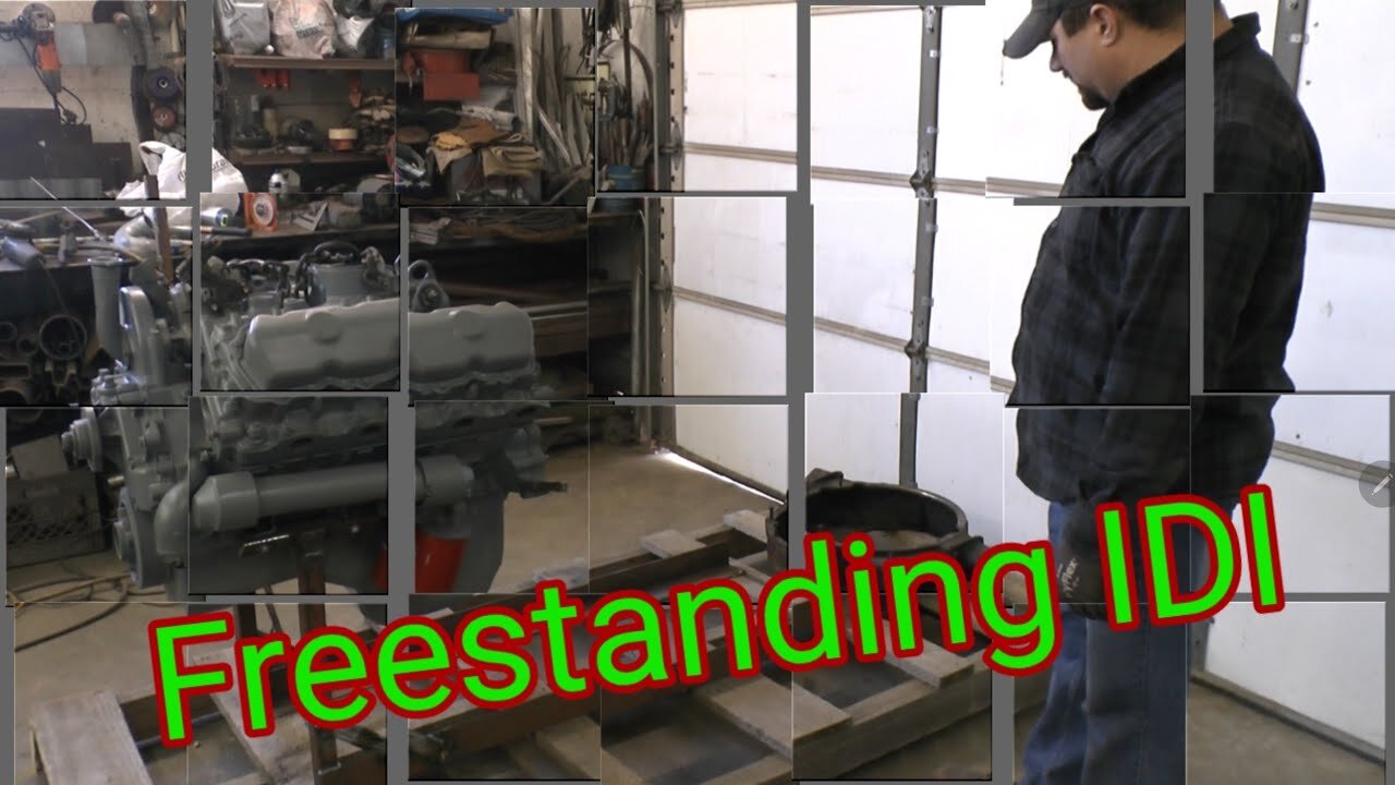 Engine Stand Skid for a 6.9 IDI Part 2