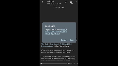 Documentary: The Gospel and the Body
