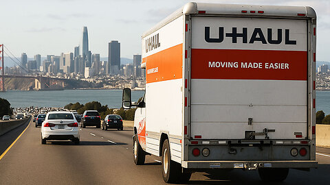 California Exodus Accelerates: U-Haul Reveals Shocking Outbound Migration Numbers