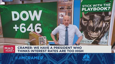 There's no way to relate Meta to interest rates, says Jim Cramer