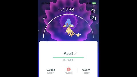 pokemon azelf shiny