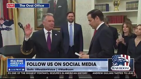President Trump Takes Questions After Steve Witkoff is sworn in