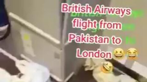HOLY SHIT! This is a flight from Islamabad to Londistan.