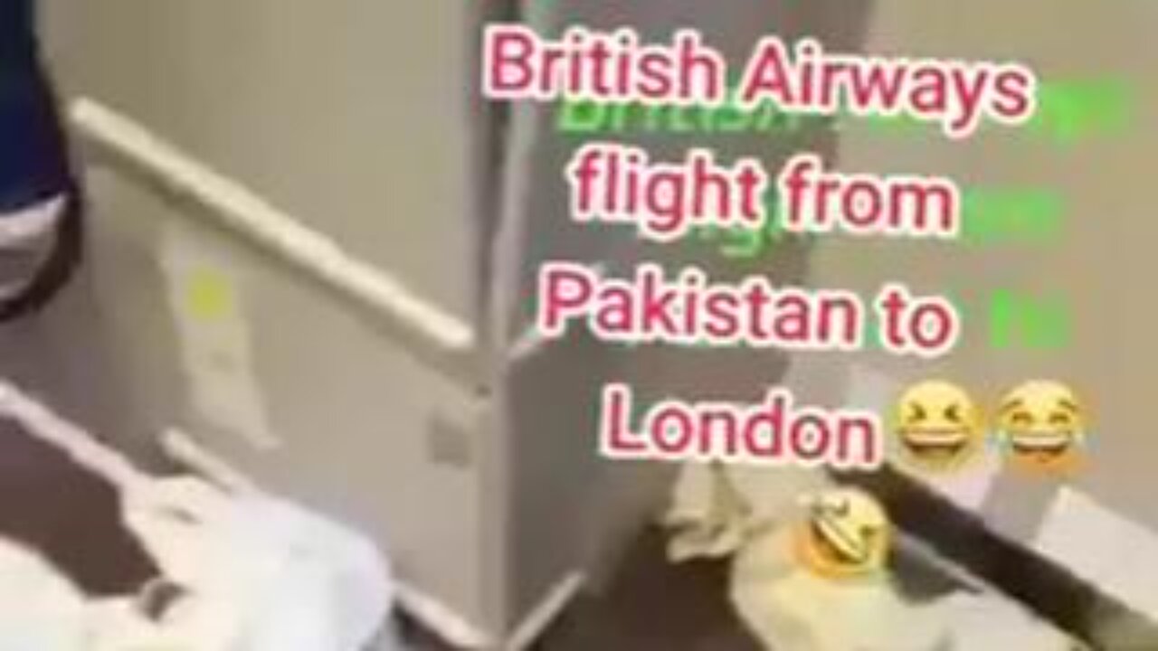 HOLY SHIT! This is a flight from Islamabad to Londistan.
