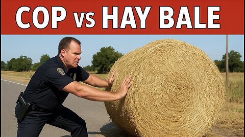 🚨 Body Cam: Police Officer Takes On “Haysville’s Hay Monster