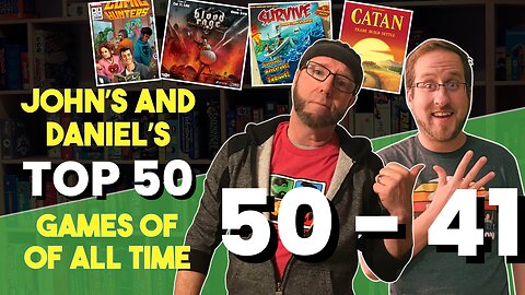 Top 50 Board Games of All Time - 50 - 41