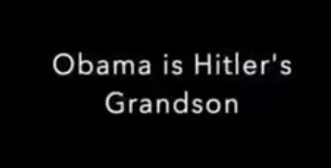 PROJECT LEBENSBORN - OBAMA WAS HITLERS GRANDSON