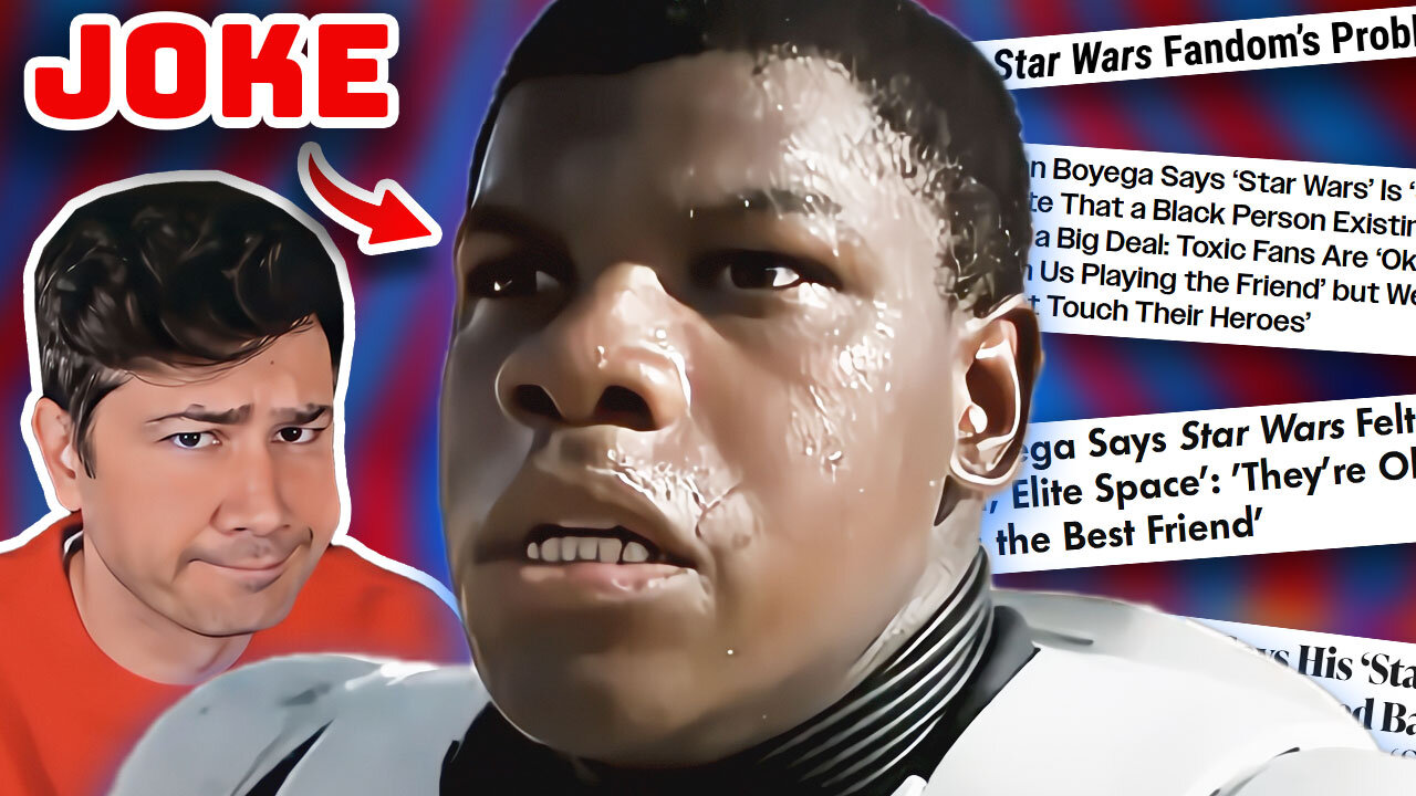 John Boyega GOES NUCLEAR: Calls Star Wars Fans RACIST In Woke Meltdown