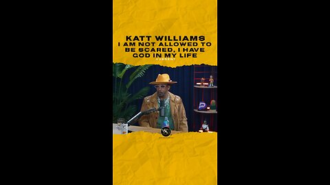 @kattwilliams I am not allowed to be scared, I have god in my life 🙏🏽