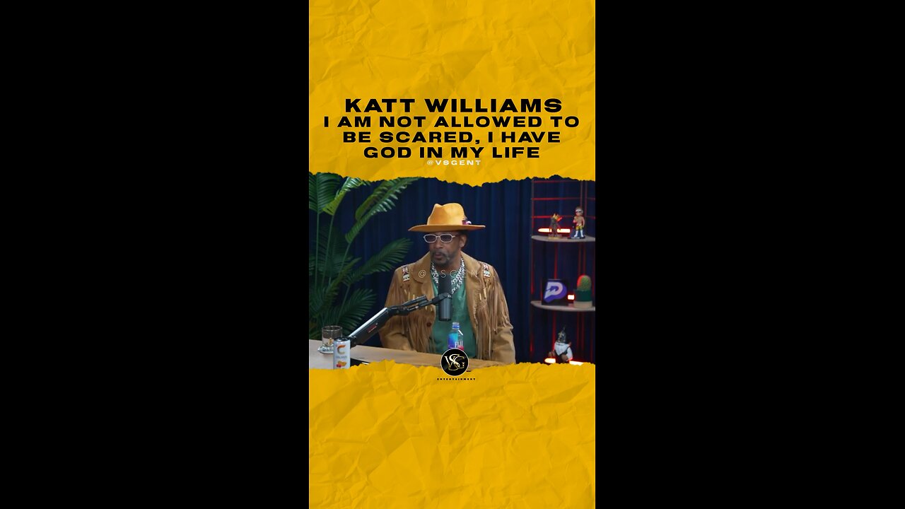 @kattwilliams I am not allowed to be scared, I have god in my life 🙏🏽