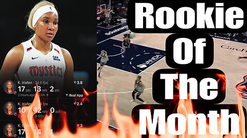 KiKi Iriafen Rookie Of The Month! New York Liberty vs. Washington Mystics | FULL GAME HIGHLIGHTS