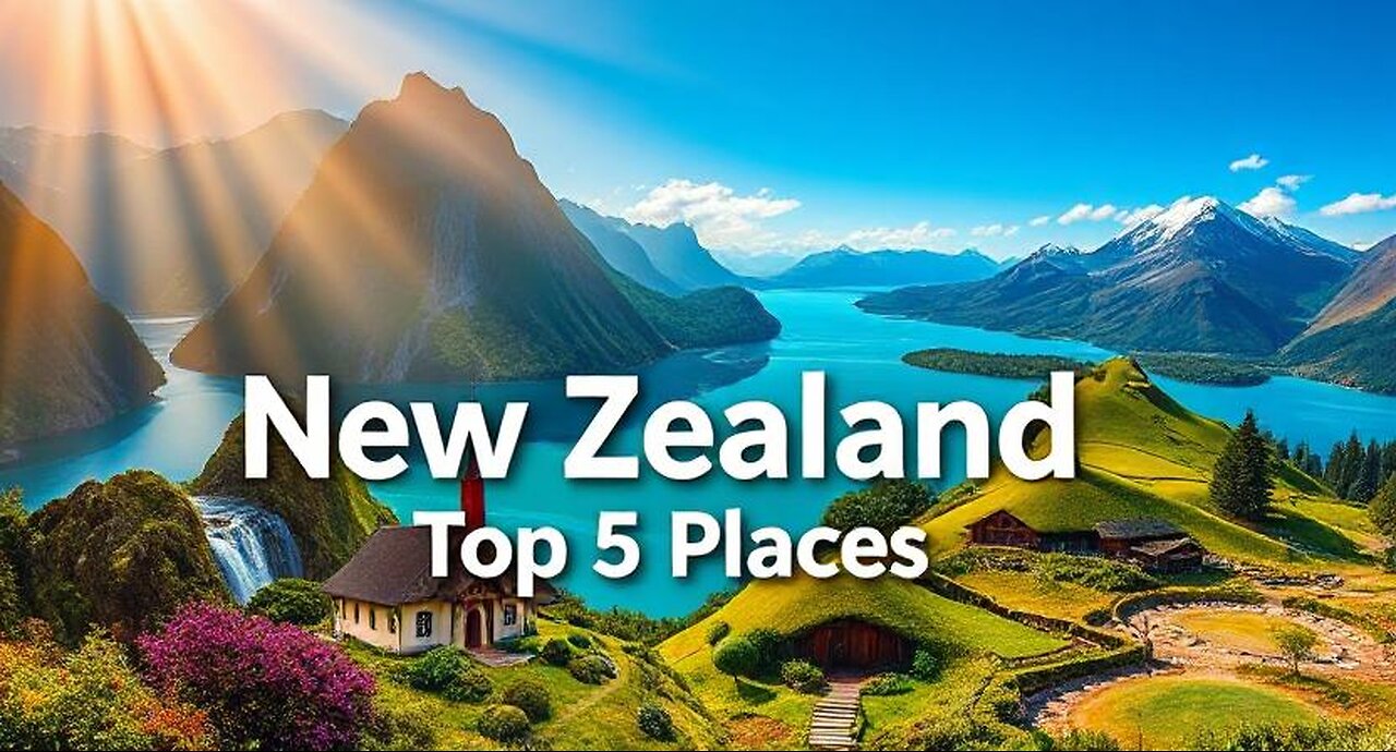 5 Amazing Places To Visit in New Zealand - Travel Video