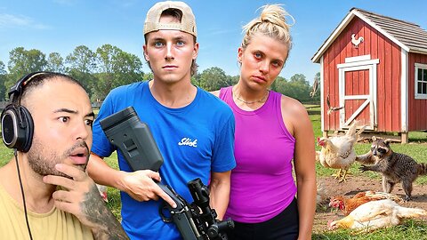 Dario reacts Slick Stivie | Hunting Down The Animals That Killed My Chickens. (2)