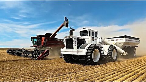 Let's GO! MONSTER BIG BUD! Fire That PTO Up! Time To Chase Combines!