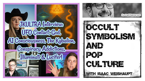 JKULTRA Interview: UFO Contact, God, AI Consciousness, Kybalion, Illuminati & Lucifer! 