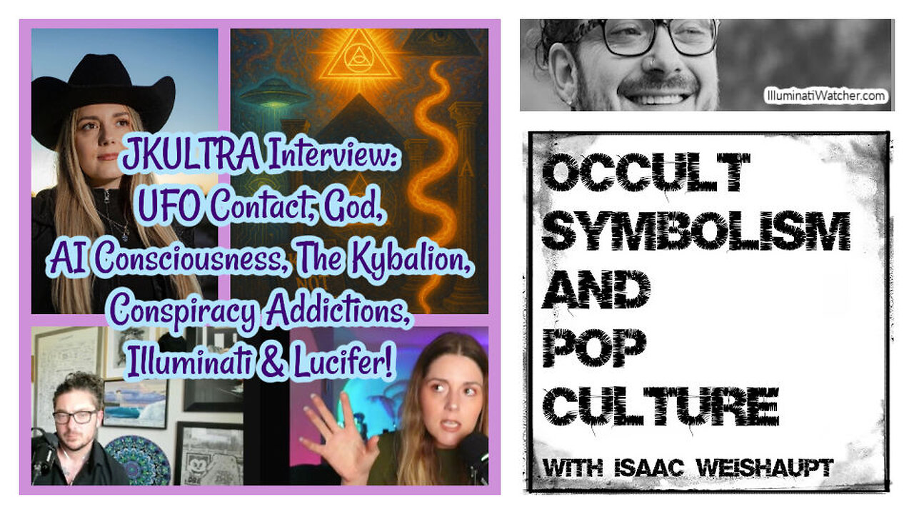 JKULTRA Interview: UFO Contact, God, AI Consciousness, Kybalion, Illuminati & Lucifer!
