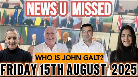 CHARLIE WARD DAILY NEWS WITH CHARLIE WARD & WARREN THORNTON FRIDAY 15TH AUGUST 2025