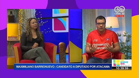 Maximiliano Barrionuevo Candidato a Diputado por Atacama