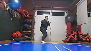 WTD Sliding Hook Kick to Mantis Kick sequential