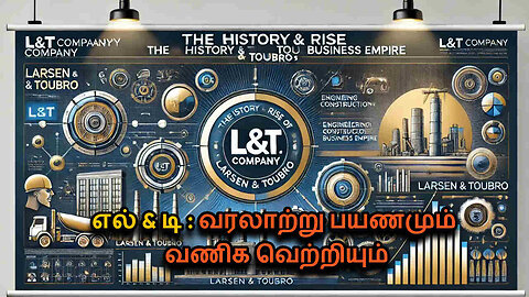 L&T Company in Tamil | The History & Rise of Larsen & Toubro's Business Empire