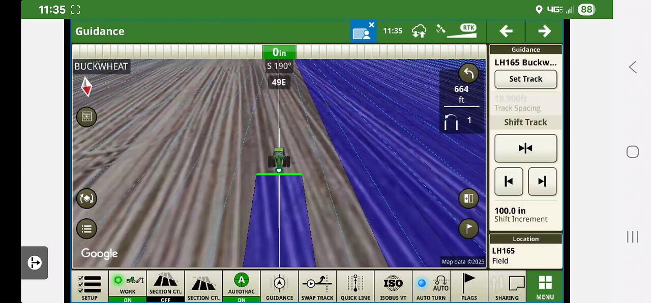 GPS Screen Grab