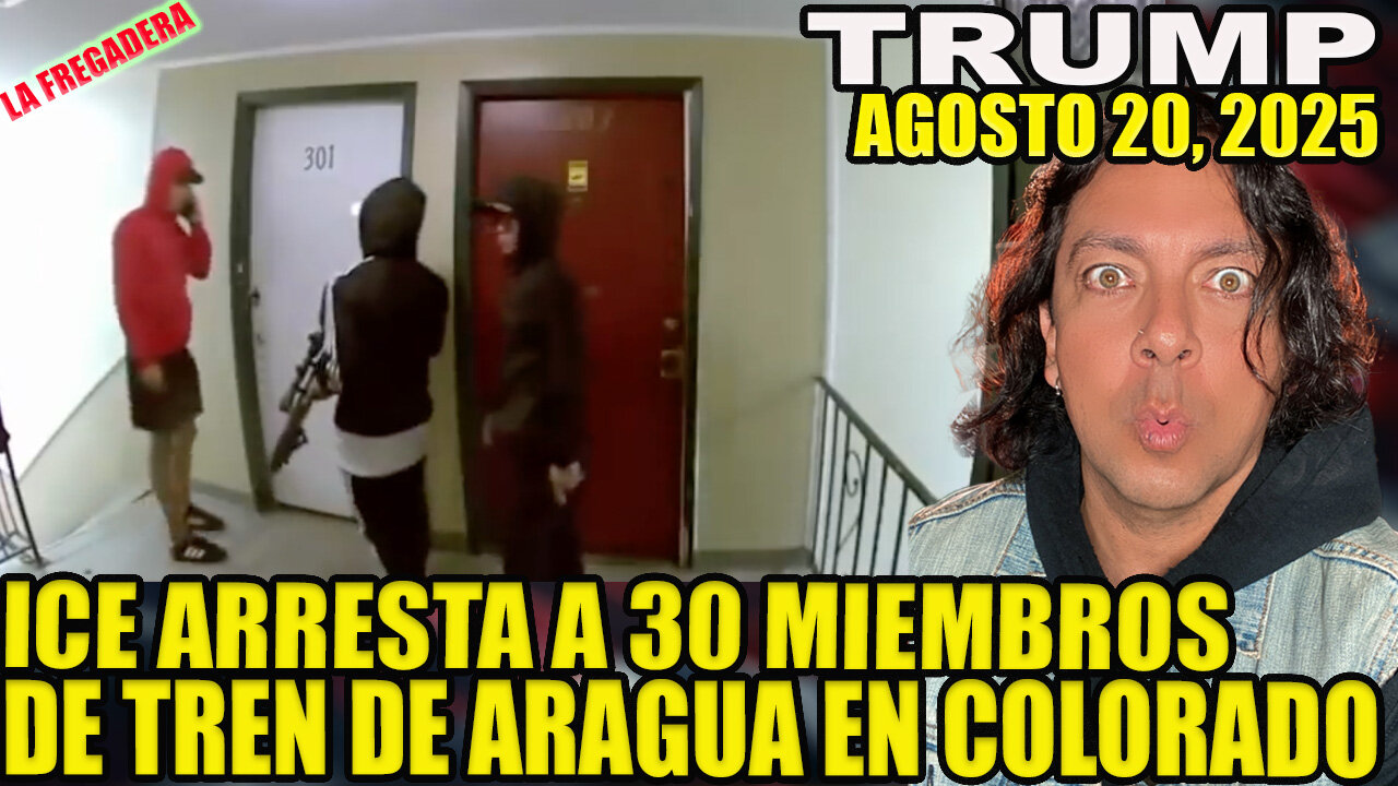 ICE ARRESTA A 30 MIEMBROS DE TREN DE ARAGUA EN COLORADO